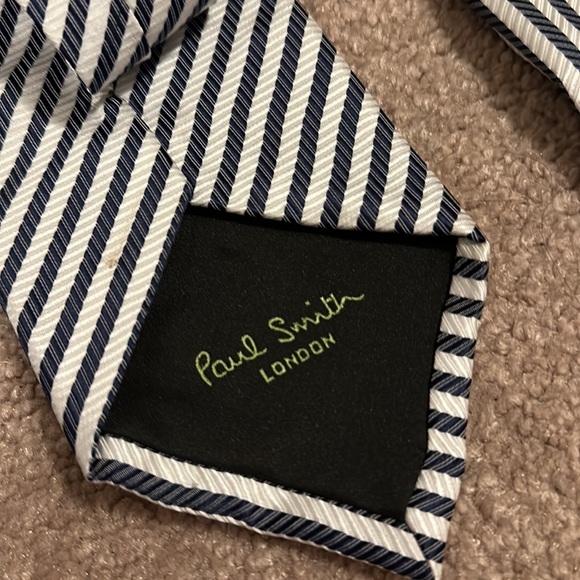 Paul Smith - Gentleman’s Set: Tie, Pocket Square and Cufflinks 😎😎😎 - Picture 4 of 6